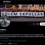 El perfil xenófobo y nazi de X @AviSiset__ al descubierto | Todos los detalles